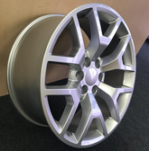 26" STW 288-M GMC REPLICA Wheel 🌟 26X10 +25 6X139.7 🌟 C.B-78.1 B Silver Machined Rim
